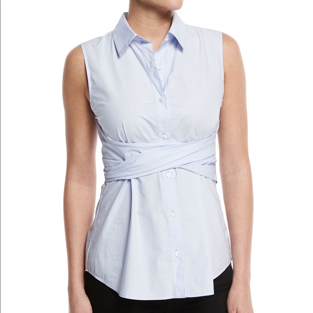 Derek Lam 10 Crosby Poplin blouse